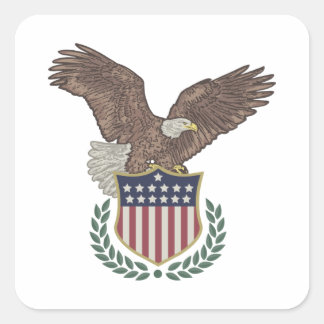 4. Juli Patriotischer Aufkleber