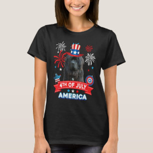 4. Juli Patriotischer Tag Neufundländer Unabhängig T-Shirt