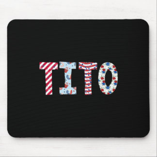 4. Juli Patriotischer Tito Unabhängigkeitstag Amer Mousepad
