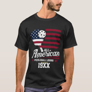 4. Juli Pickleball USA Unabhängigkeitstag-Geschenk T-Shirt