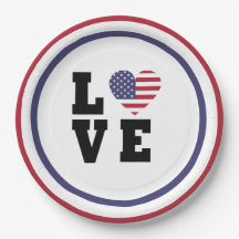 4. Juli Picnic, Red Blue White Patriotic Party