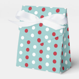 4. Juli Polka Dot Pattern Gefälligkeitsbox Geschenkschachtel