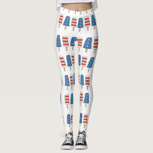 4. Juli Popsicles 4. Juli Unabhängigkeitstag Leggings