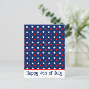 4. Juli Postkarte