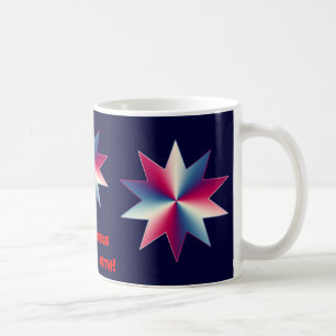 4. Juli Rot, Weiß und Blau Tasse