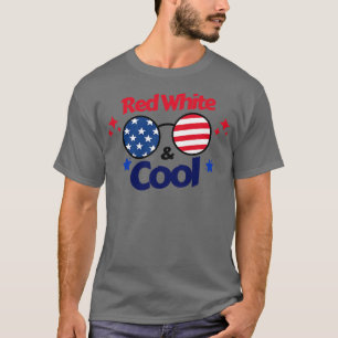 4. Juli rot weiß und Cool (9) T-Shirt