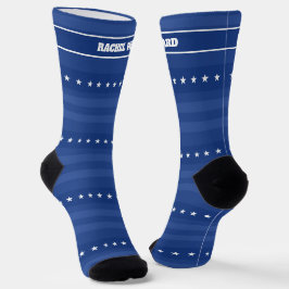 4. Juli Rote und Blaue Socken