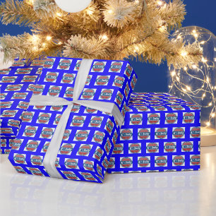 4. Juli Sehenswürdigkeit Geschenkpapier
