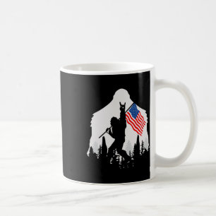 4. Juli Shirt Bigfoot Sasquatch USA Amerikanisch F Kaffeetasse