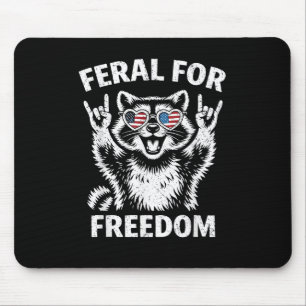 4. Juli-Shirt Freiheit Patriotisch Männer Frauen D Mousepad