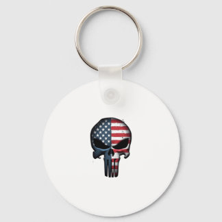 4. Juli-Shirt für Frauen Männer Amerikanische Flag Schlüsselanhänger