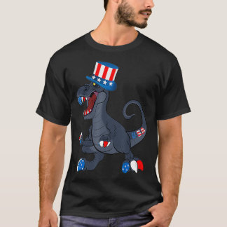 4. Juli Shirt mit einem starken Patriotischen Desi