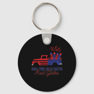 4. Juli-Shirt USA-Flagge Vereinigte Staaten Unabhä Schlüsselanhänger