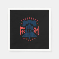 4. Juli Shirt zum Freiheitsring gelassen