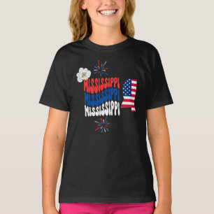 4. Juli/Sommer/Mississippi Sommer T-Shirt