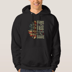 4. Juli Sonnenblumen Zuhause des Gratis wegen Hoodie