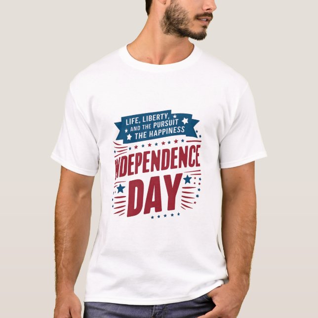 4. Juli Special,USA Unabhängigkeitstag T-Shirt (Vorderseite)