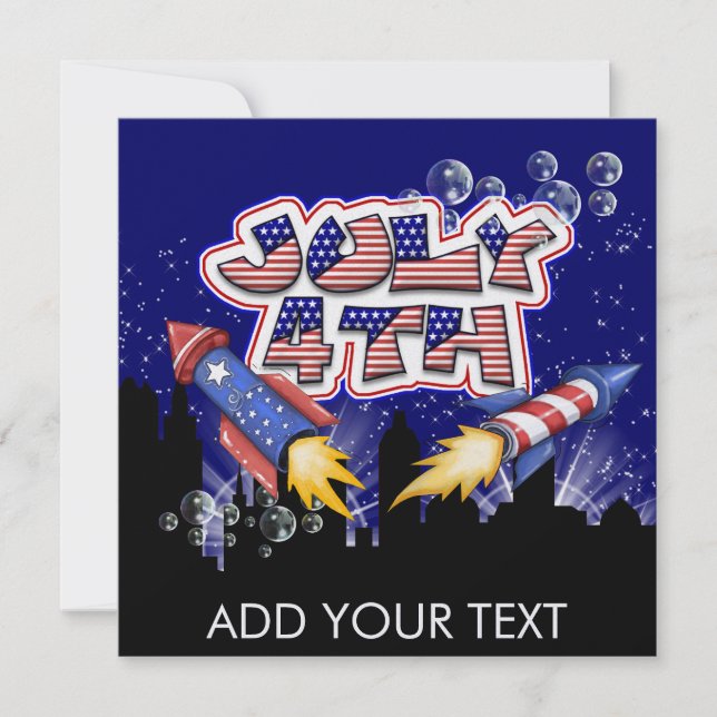 4. Juli - SRF Einladung (Vorderseite)