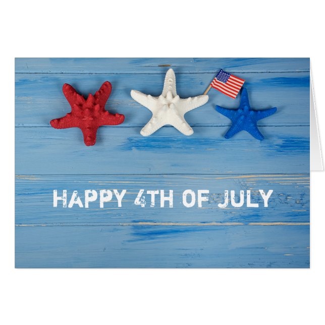 4. Juli Starfish (Vorderseite (Horizontal))