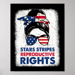 4. Juli Sterne Streifen Reproduktionsrechte Patri Poster