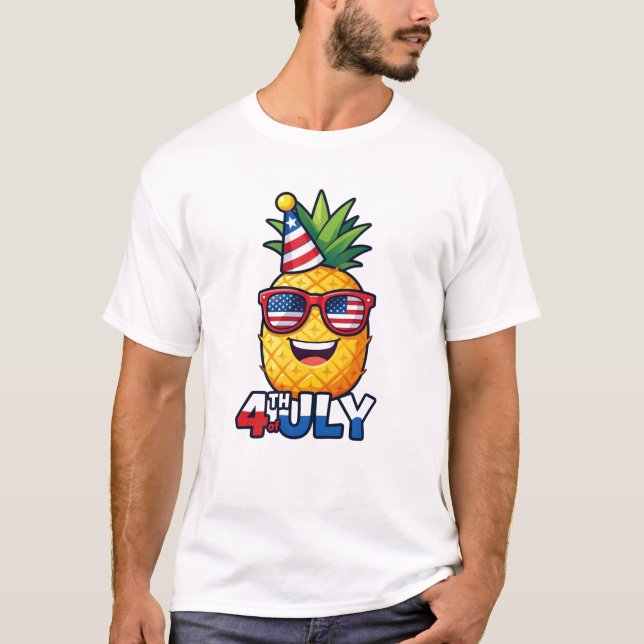 4. Juli  T-Shirt (Vorderseite)