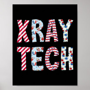 4. Juli Tag der technischen Unabhängigkeit Amerika Poster