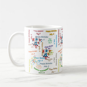 4. Juli Tasse