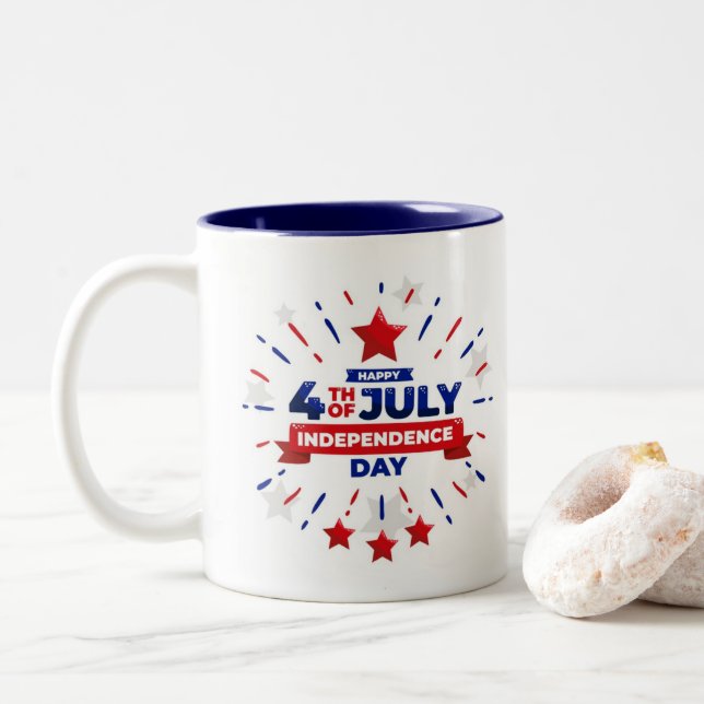 4. Juli Tasse (Mit Donut)