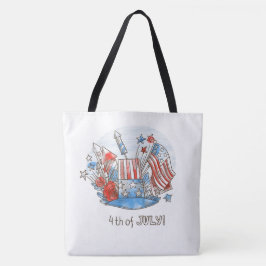 4. Juli Tote Bag