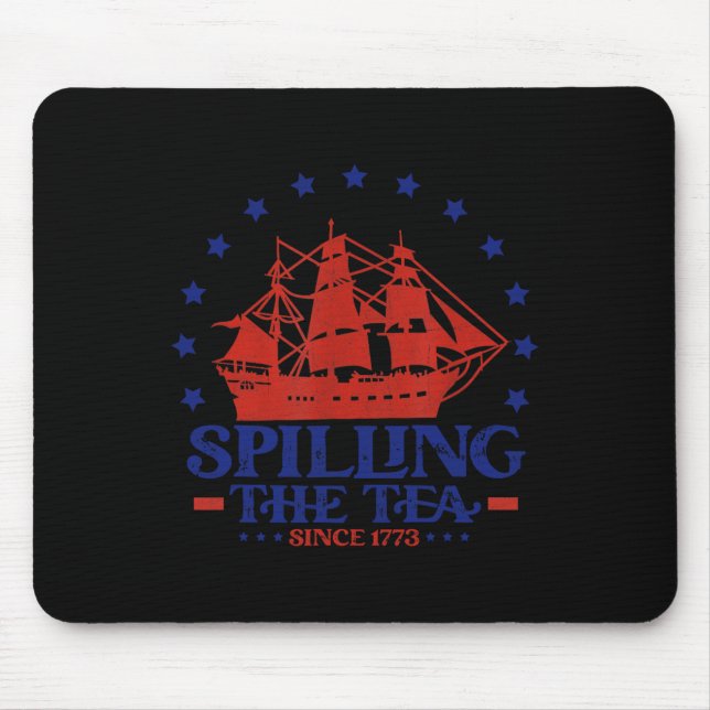 4. Juli Tratschen seit 1773 Geschichte Te Mousepad (Vorne)