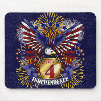 4. Juli Unabhängigkeit Mousepad