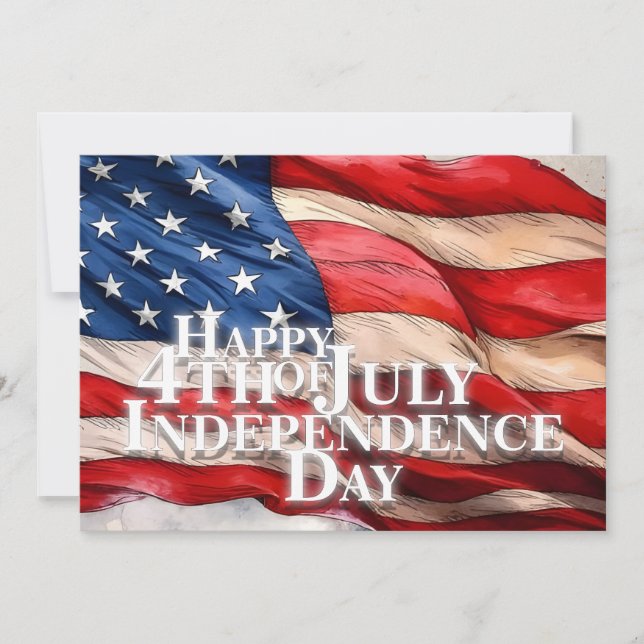 4. Juli - Unabhängigkeitstag (Vorderseite)