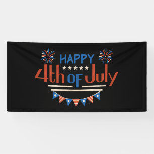 4. Juli Unabhängigkeitstag 4x8 Vinyl Banner