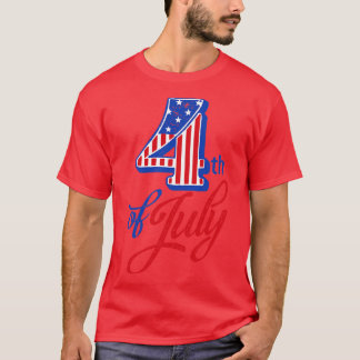 4. Juli Unabhängigkeitstag (5) T-Shirt