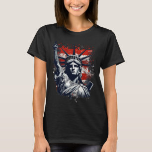 4. Juli Unabhängigkeitstag Amerikanische Freiheits T-Shirt