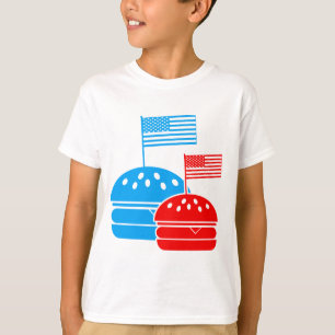 4. Juli - Unabhängigkeitstag - Amerikanischer Flag T-Shirt