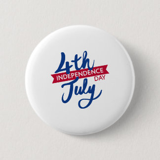 4. Juli Unabhängigkeitstag Button