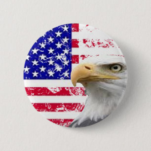 4. Juli Unabhängigkeitstag Button