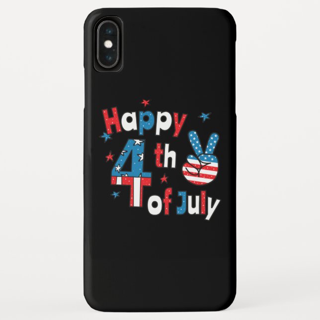 4. Juli Unabhängigkeitstag Case-Mate iPhone Hülle (Rückseite)