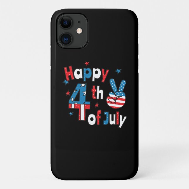 4. Juli Unabhängigkeitstag Case-Mate iPhone Hülle (Rückseite)