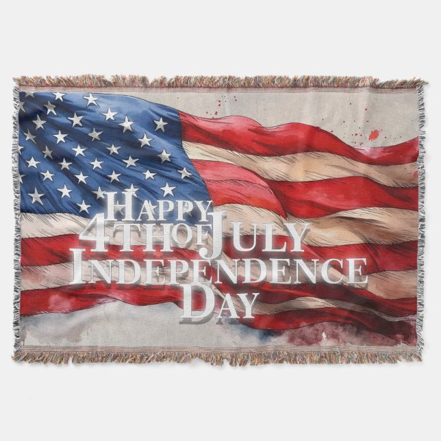 4. Juli - Unabhängigkeitstag Decke (Vorderseite)