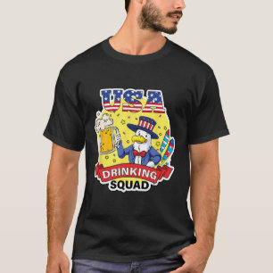 4. Juli Unabhängigkeitstag Fu T-Shirt