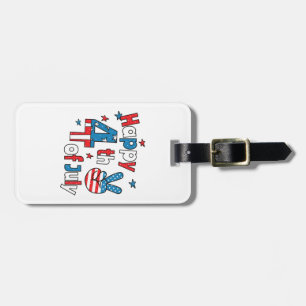 4. Juli Unabhängigkeitstag Gepäckanhänger