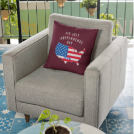 4. Juli Unabhängigkeitstag Kissen