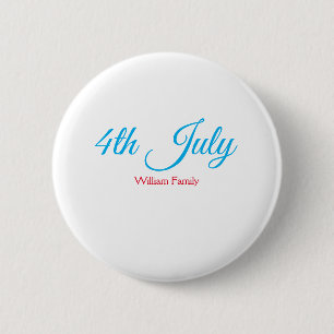 4. Juli Unabhängigkeitstag Namenstext hinzufügen Button