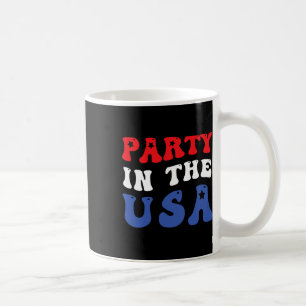 4. Juli Unabhängigkeitstag Party in den USA Kaffeetasse