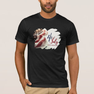 4. Juli Unabhängigkeitstag Patriotisches Design T-Shirt
