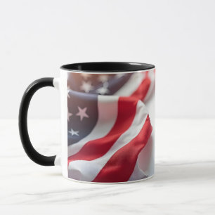 4. Juli Unabhängigkeitstag Patriotisches Design Tasse