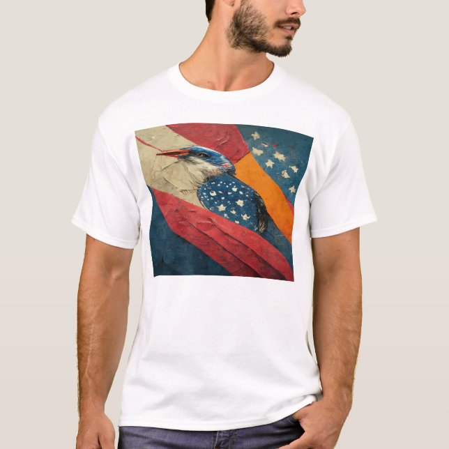 4. Juli Unabhängigkeitstag Shirts der Freiheit (Vorderseite)