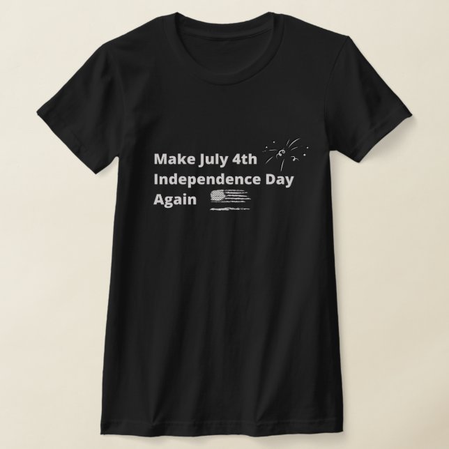4. Juli Unabhängigkeitstag T-Shirt (Ablage )